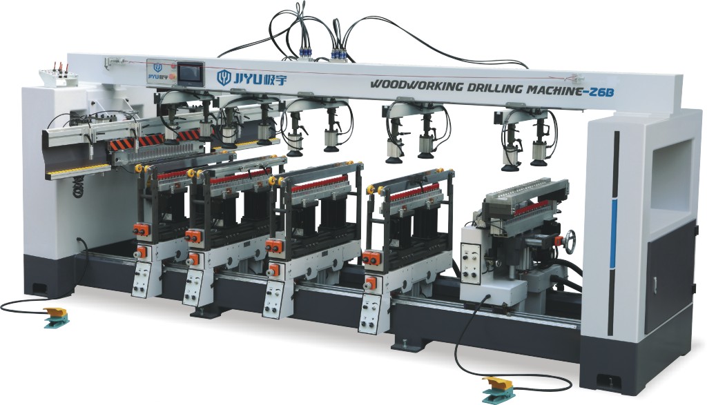 Z6B 木工重型六排(pai)鑽（帶翻轉）